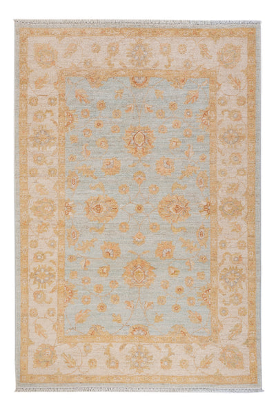 Ziegler Teppich 103x148cm - Orientteppich - hellblau