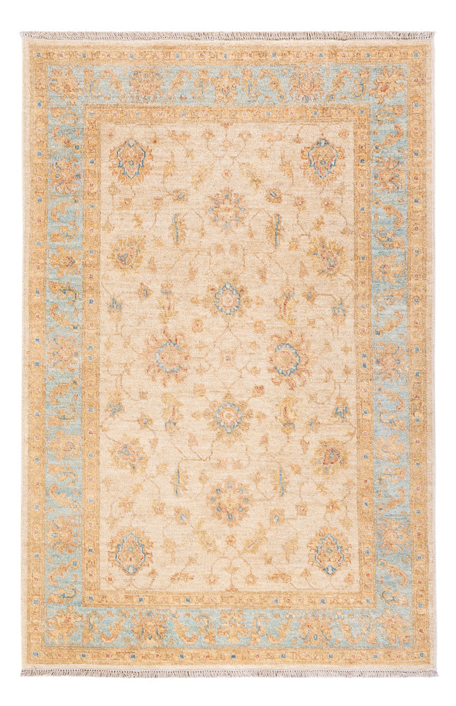 Ziegler Teppich 101x150cm - Orientteppich - beige