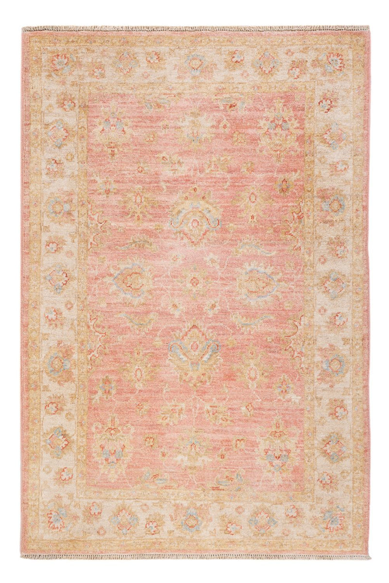 Ziegler Teppich 102x153cm - Orientteppich - hellrot