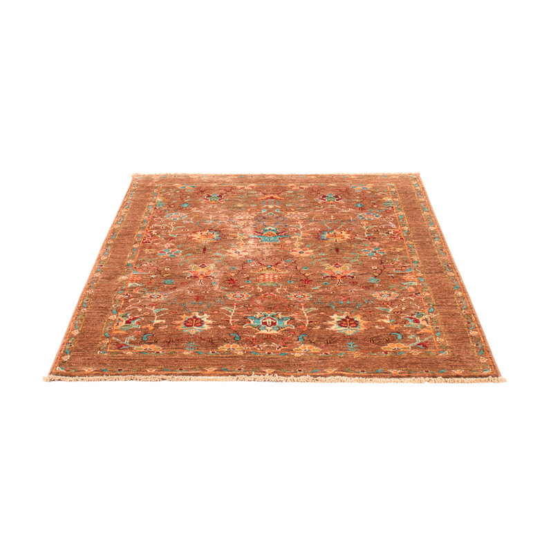 Ariana Teppich 100x147cm - Orientteppich - dunkelbeige
