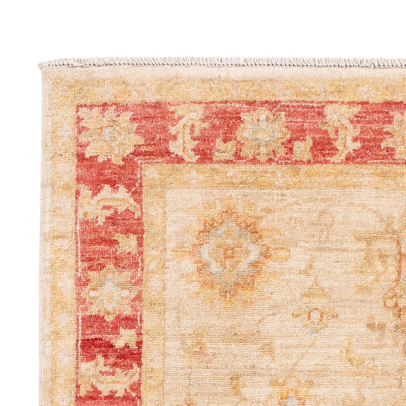 Ziegler Teppich 101x147cm - Orientteppich - beige