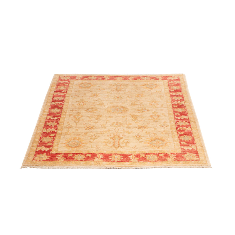 Ziegler Teppich 101x147cm - Orientteppich - beige