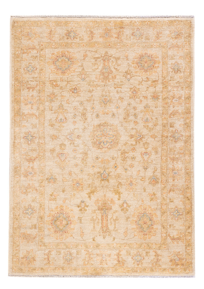 Ziegler Teppich 102x143cm - Orientteppich - hellbeige