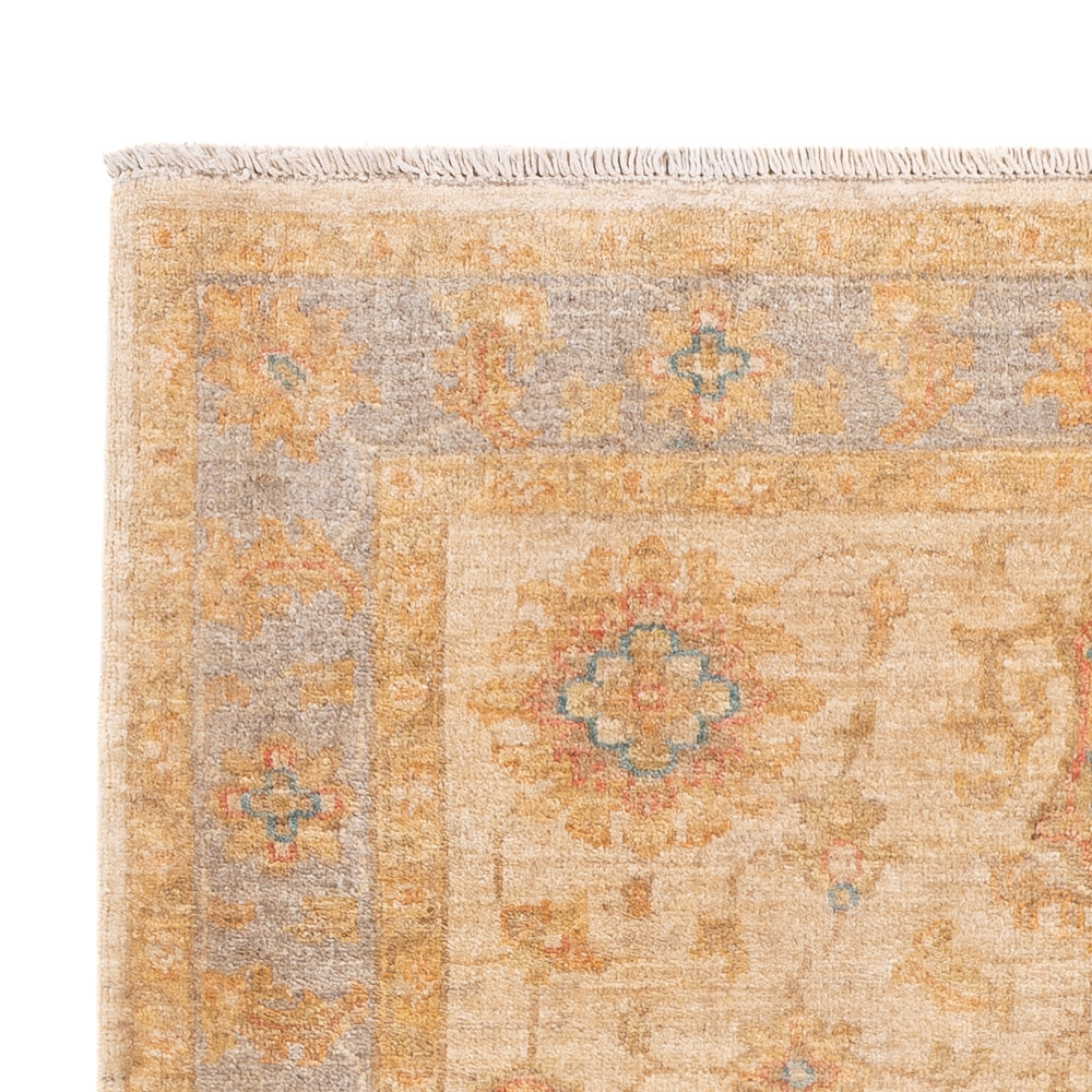 Ziegler Teppich 109x148cm - Orientteppich - hellbeige