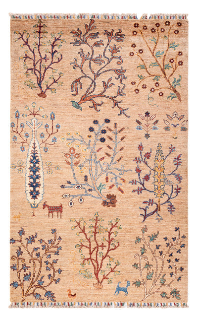 Ariana Teppich 100x160cm - Orientteppich - hellbeige
