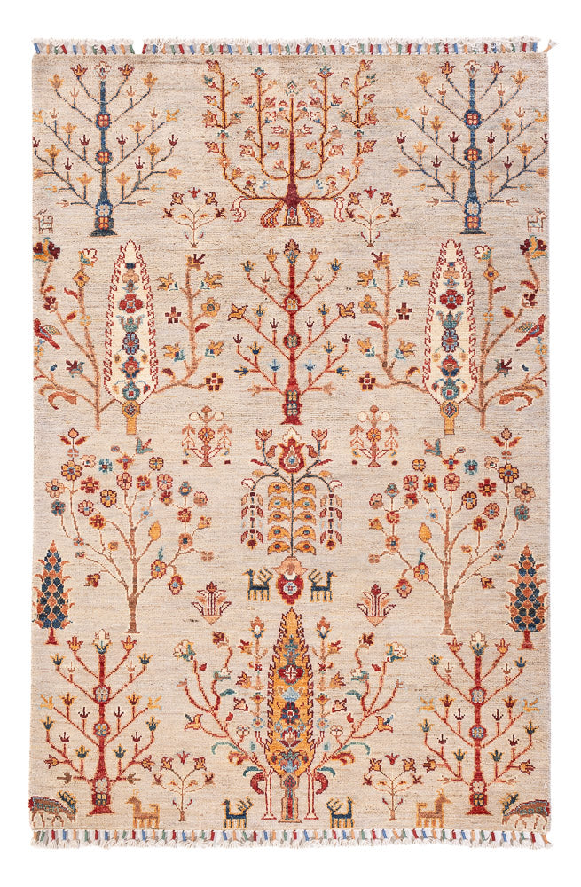 Ariana Teppich 98x151cm - Orientteppich - hellbeige