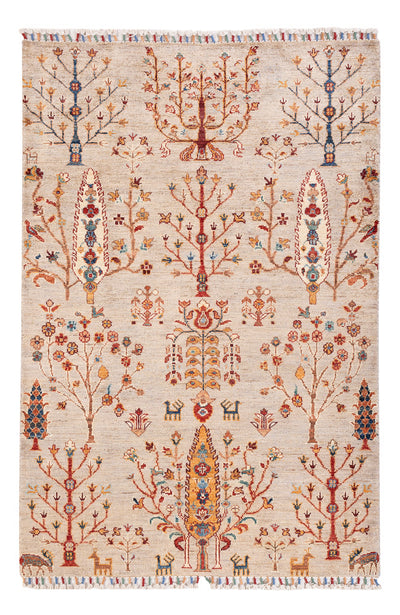 Ariana Teppich 100x150cm - Orientteppich - hellbeige