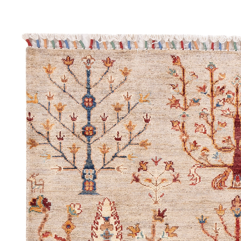 Ariana Teppich 100x150cm - Orientteppich - hellbeige