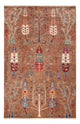 Ariana Teppich 99x154cm - Orientteppich - dunkelbeige