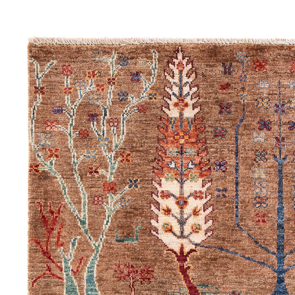 Ariana Teppich 99x154cm - Orientteppich - dunkelbeige