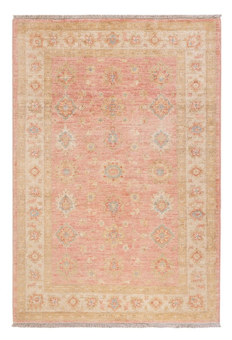 Ziegler Teppich 101x150cm - Orientteppich - hellrot