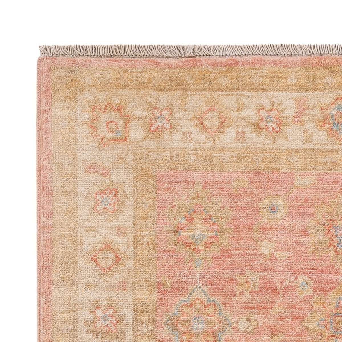 Ziegler Teppich 101x150cm - Orientteppich - hellrot