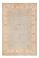 Ziegler Teppich 101x150cm - Orientteppich - hellblau