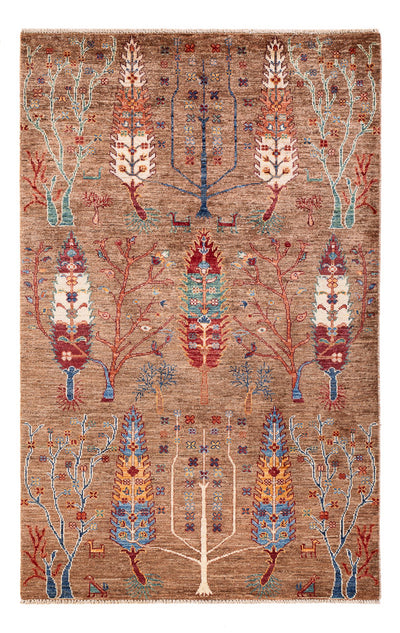 Ariana Teppich 97x158cm - Orientteppich - dunkelbeige