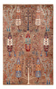 Ariana Teppich 96x156cm - Orientteppich - dunkelbeige