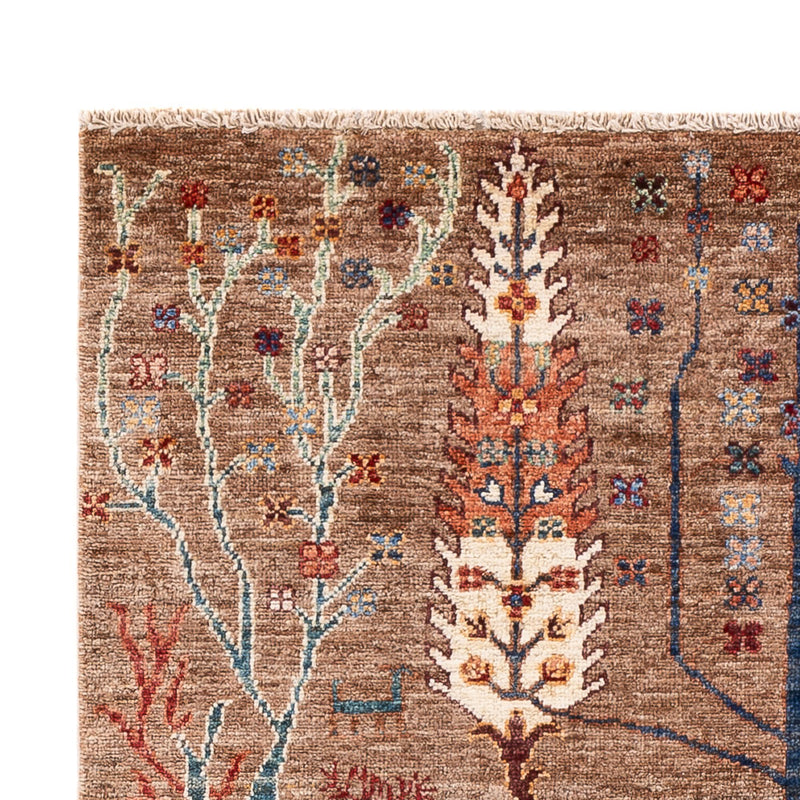 Ariana Teppich 96x156cm - Orientteppich - dunkelbeige