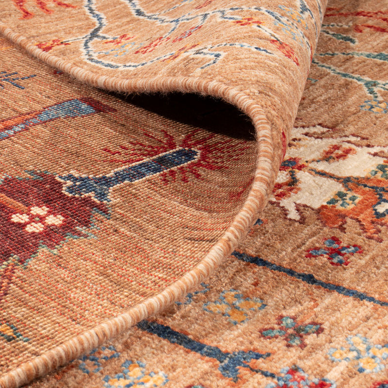 Ariana Teppich 96x156cm - Orientteppich - dunkelbeige