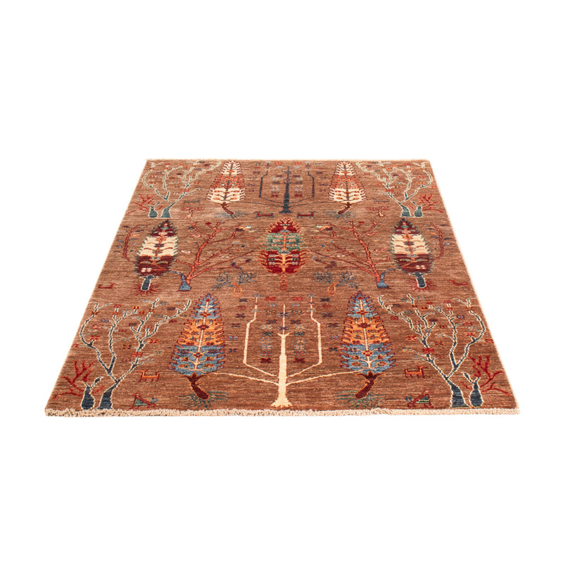 Ariana Teppich 96x156cm - Orientteppich - dunkelbeige
