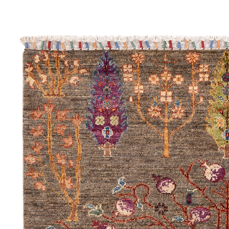 Ariana Teppich 98x153cm - Orientteppich - dunkelbeige