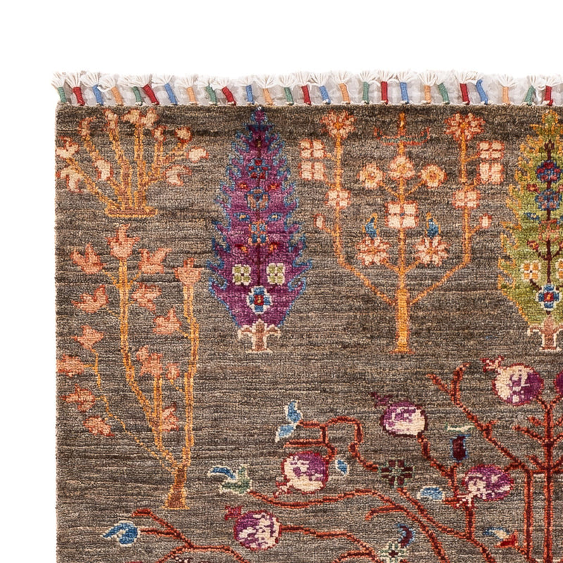 Ariana Teppich 100x153cm - Orientteppich - dunkelbeige