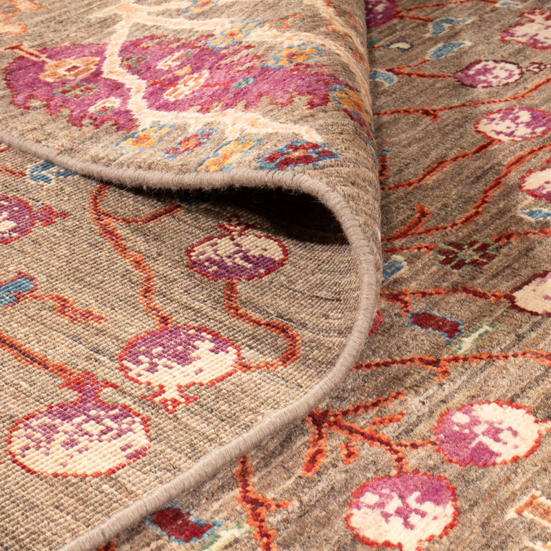 Ariana Teppich 100x153cm - Orientteppich - dunkelbeige