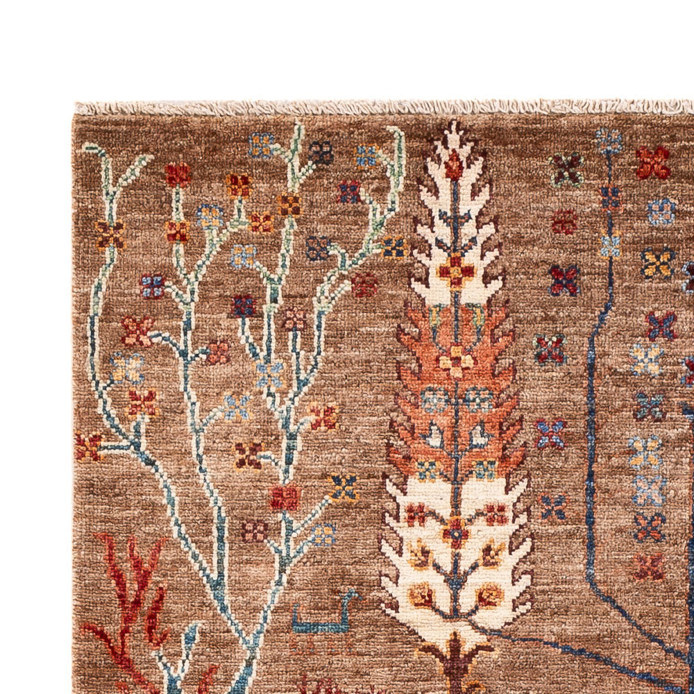 Ariana Teppich 97x155cm - Orientteppich - dunkelbeige