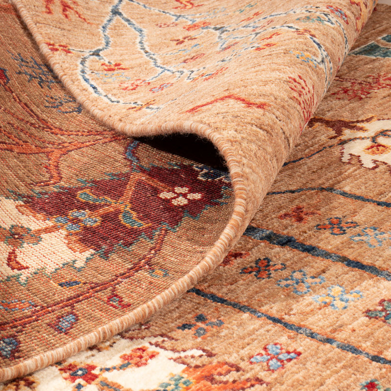 Ariana Teppich 97x155cm - Orientteppich - dunkelbeige
