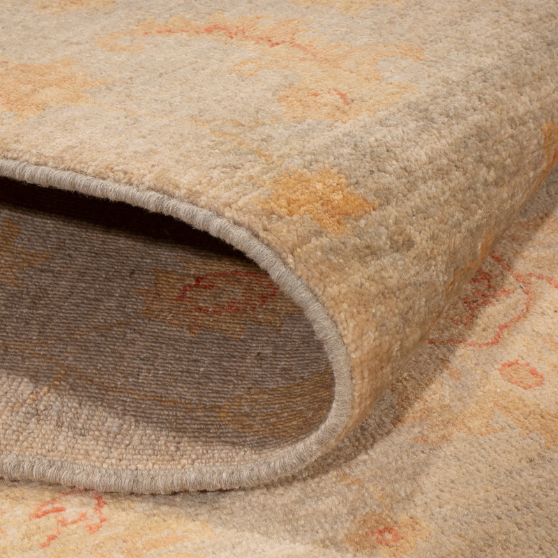Ziegler Teppich 102x150cm - Orientteppich - hellgrau