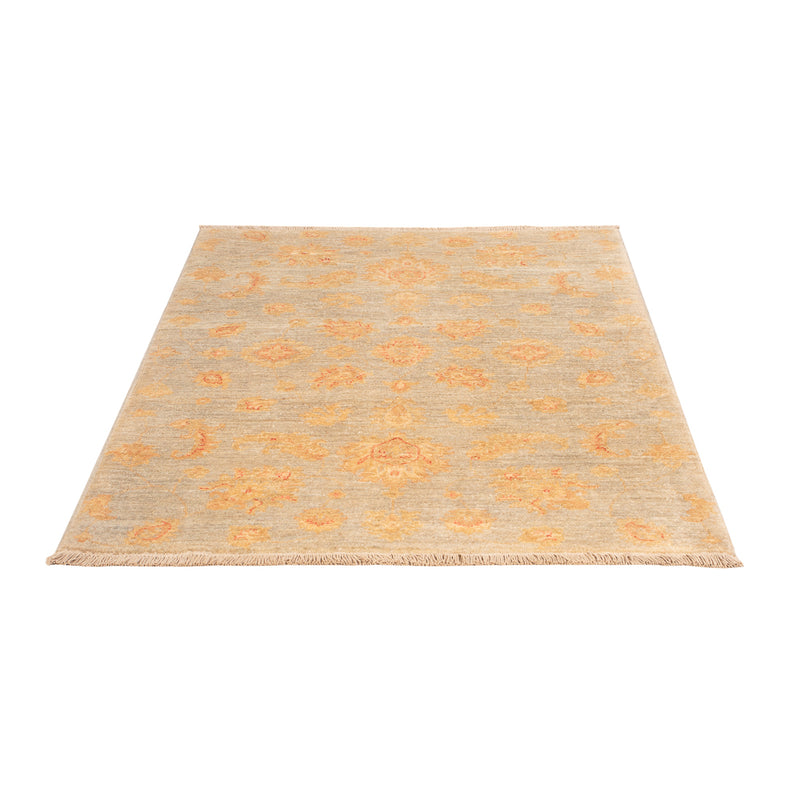 Ziegler Teppich 102x150cm - Orientteppich - hellgrau