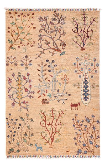Ariana Teppich 100x157cm - Orientteppich - beige