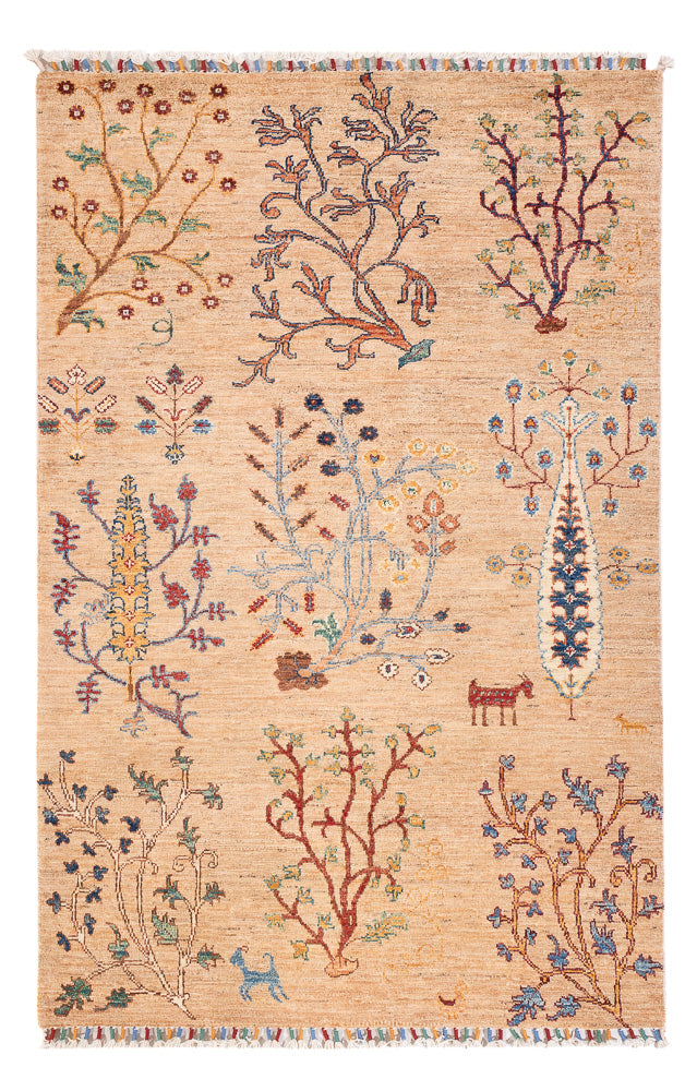 Ariana Teppich 100x157cm - Orientteppich - beige