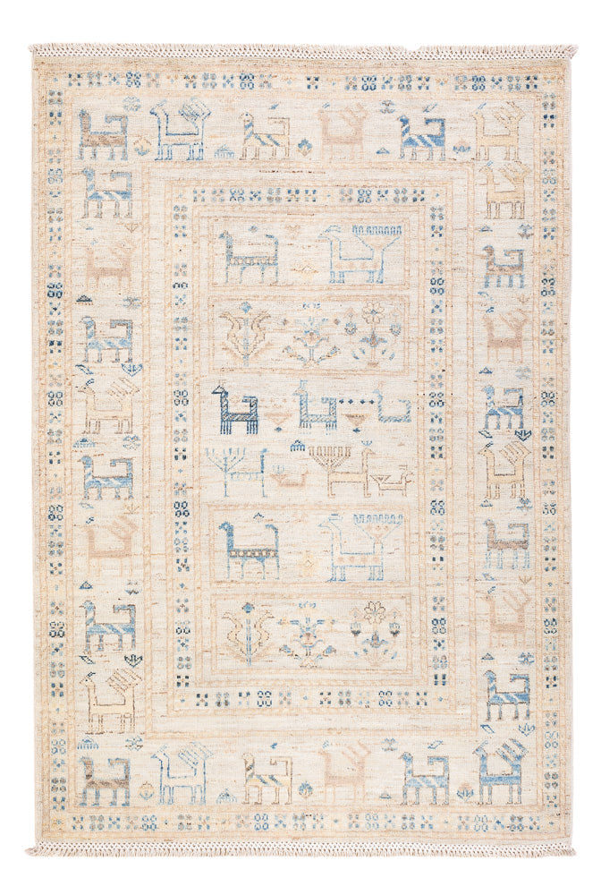 Ariana Teppich 103x152cm - Orientteppich - beige