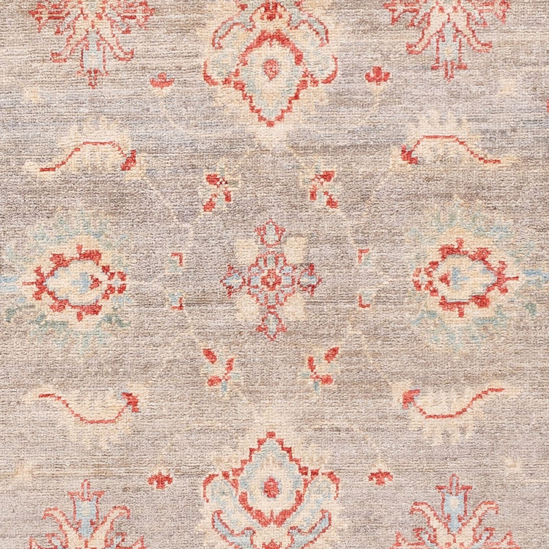 Ziegler Teppich 100x153cm - Orientteppich - hellgrau