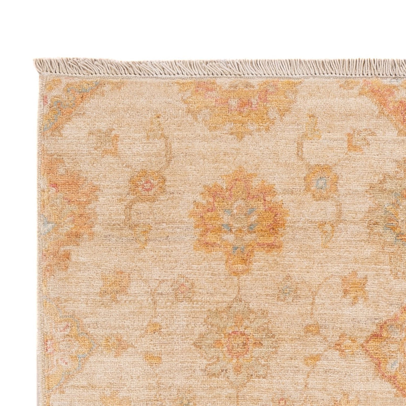 Ziegler Teppich 101x150cm - Orientteppich - hellbeige