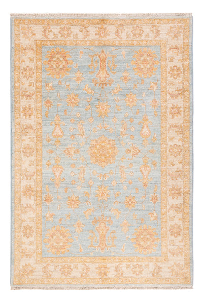 Ziegler Teppich 100x152cm - Orientteppich - hellblau