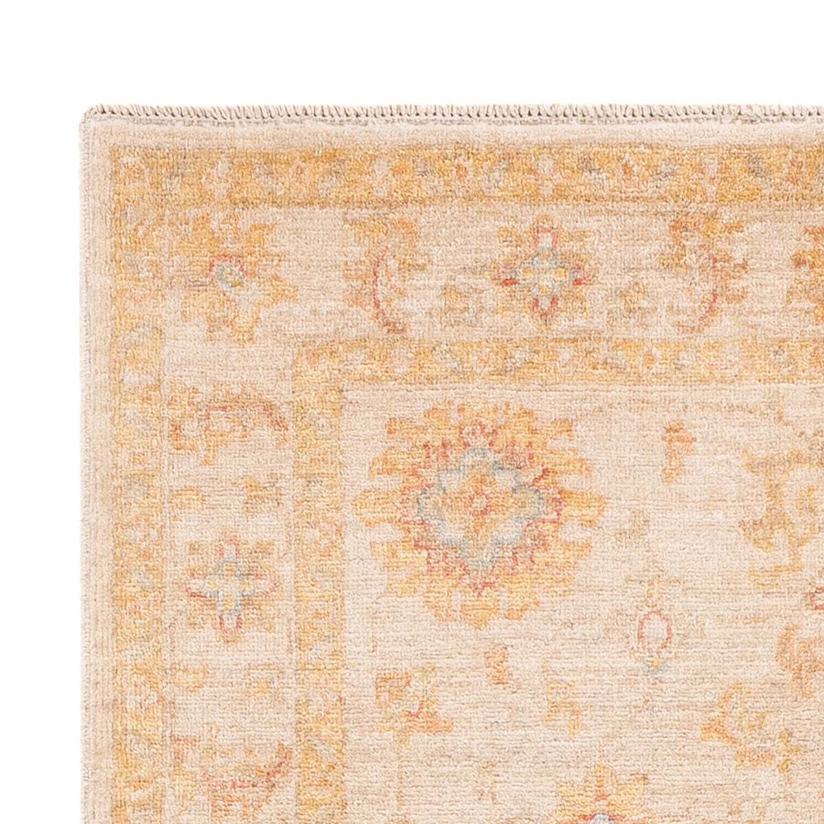 Ziegler Teppich 101x151cm - Orientteppich - beige