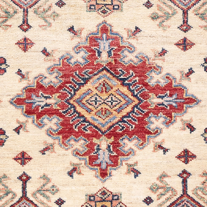 Kazak Teppich 99x154cm - Orientteppich - beige
