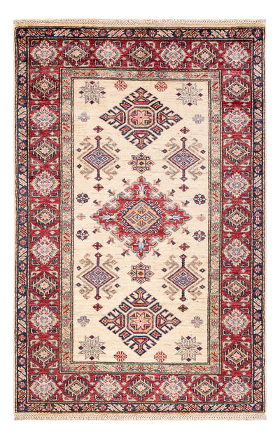 Kazak Teppich 99x156cm - Orientteppich - beige