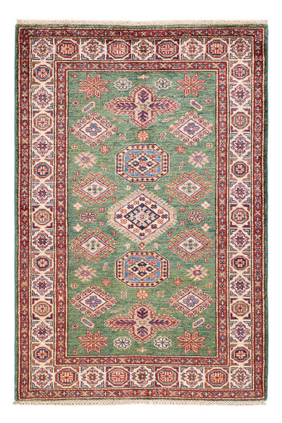 Kazak Teppich 105x151cm - Orientteppich - grün