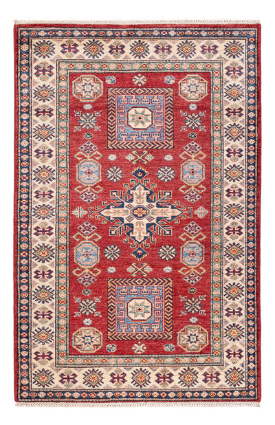 Kazak Teppich 98x149cm - Orientteppich - rot