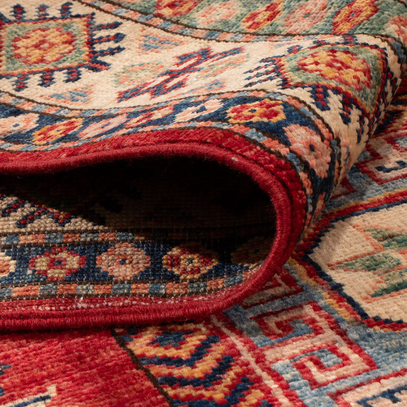 Kazak Teppich 98x149cm - Orientteppich - rot