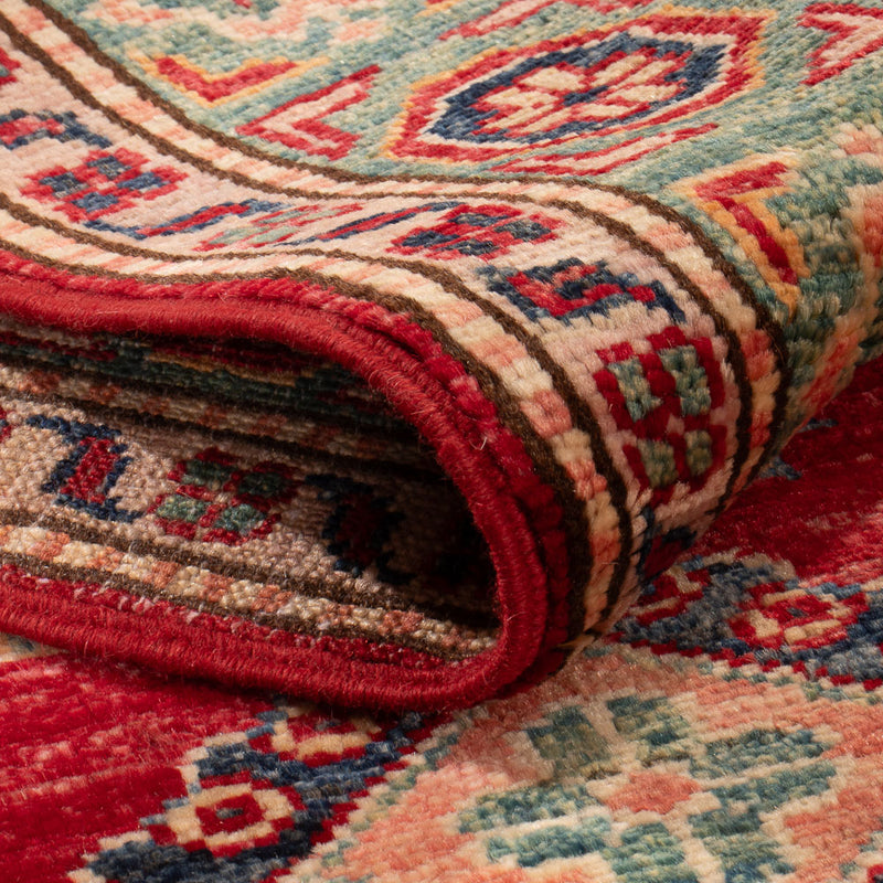 Kazak Teppich 98x160cm - Orientteppich - rot