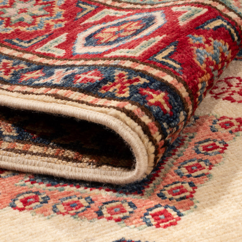 Kazak Teppich 99x157cm - Orientteppich - beige