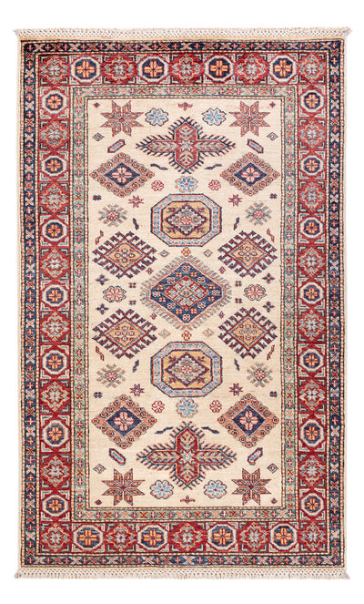 Kazak Teppich 95x154cm - Orientteppich - beige