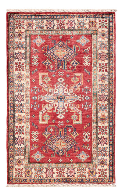 Kazak Teppich 99x153cm - Orientteppich - rot