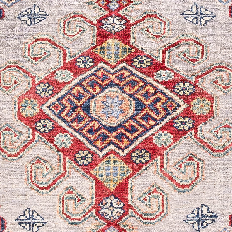 Kazak Teppich 101x152cm - Orientteppich - hellblau