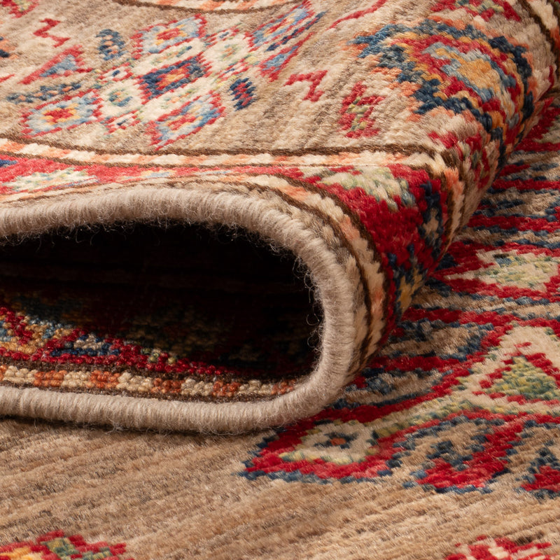 Kazak Teppich 101x153cm - Orientteppich - sand