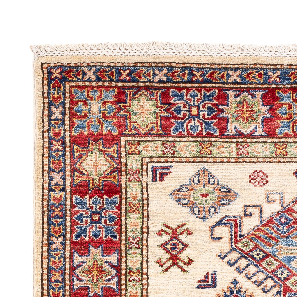 Kazak Teppich 102x155cm - Orientteppich - beige
