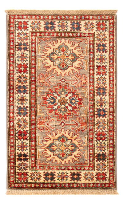 Kazak Teppich 58x94cm - Orientteppich - dunkelbeige
