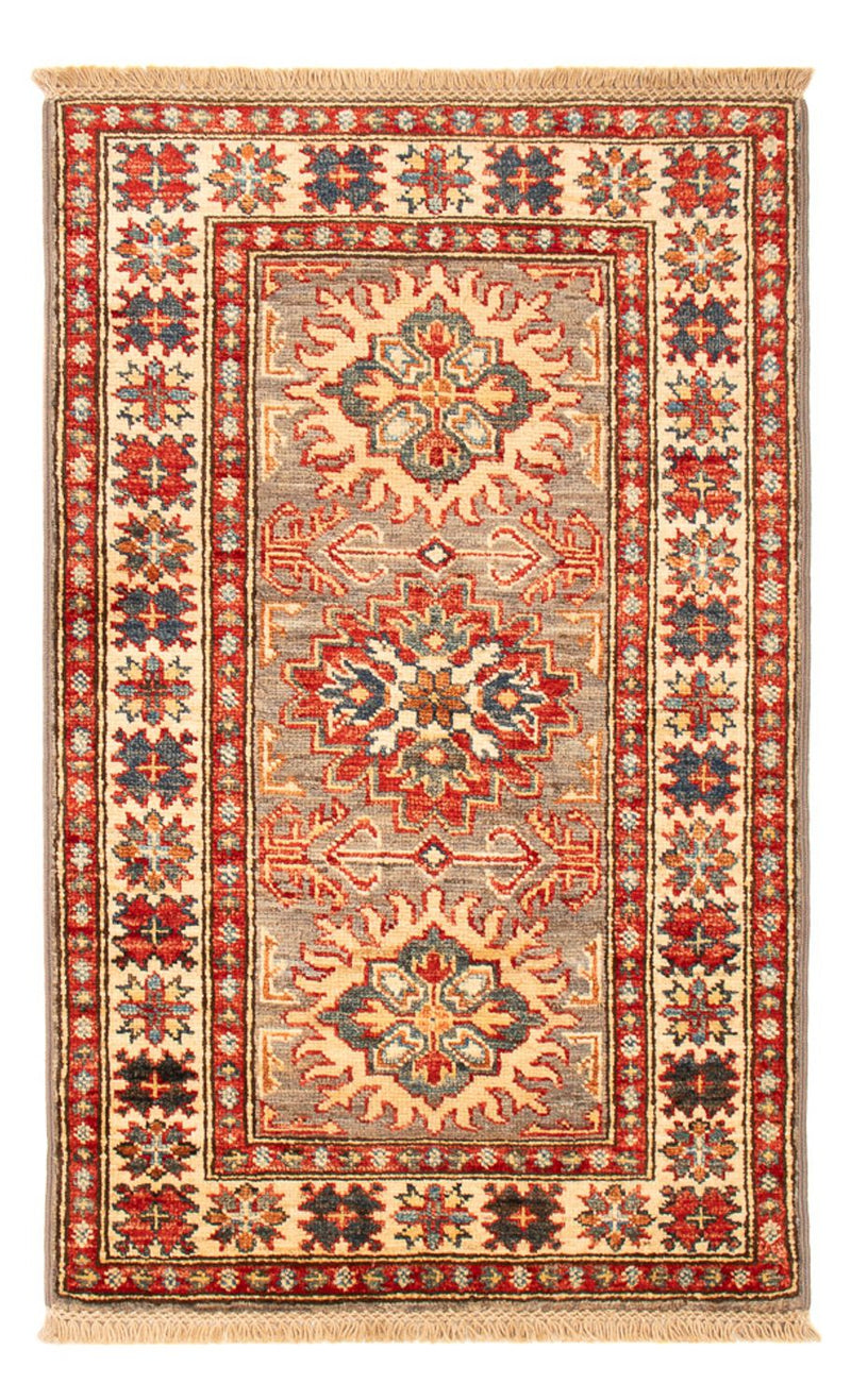 Kazak Teppich 58x94cm - Orientteppich - dunkelbeige